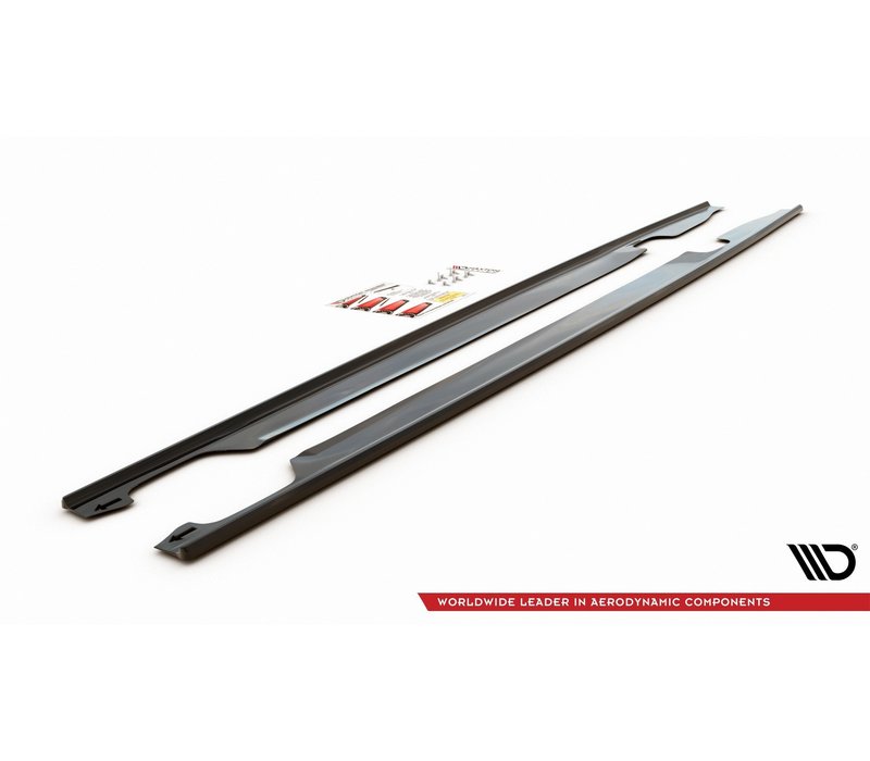 Side skirts Diffuser for Audi A6 C7.5 Facelift S line / S6