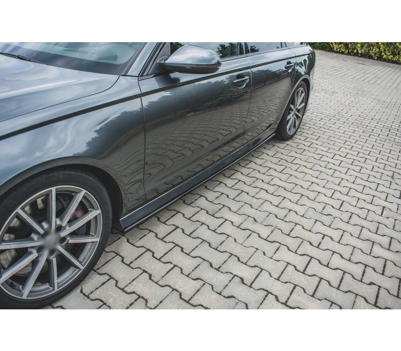Side skirts Diffuser voor Audi A6 C7.5 Facelift S line / S6
