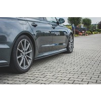 Side skirts Diffuser for Audi A6 C7.5 Facelift S line / S6