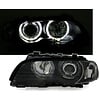 Eagle Eyes Xenon look Headlights with LED Angel Eyes for BMW 3 Series E46