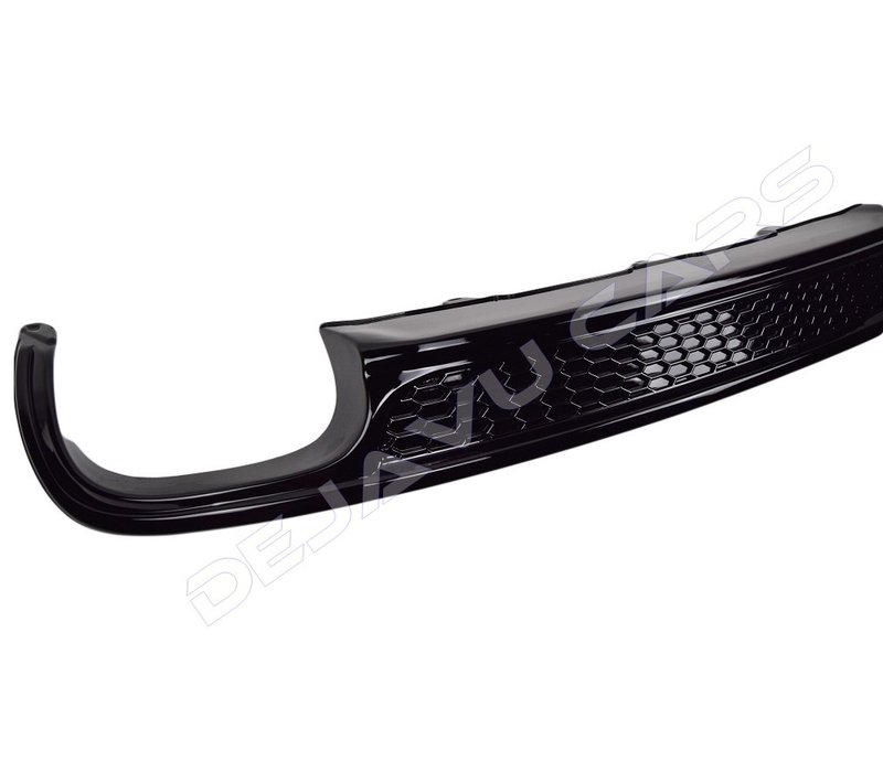 S line Look Diffusor Black Edition + Auspuffblenden für Audi A4 B8