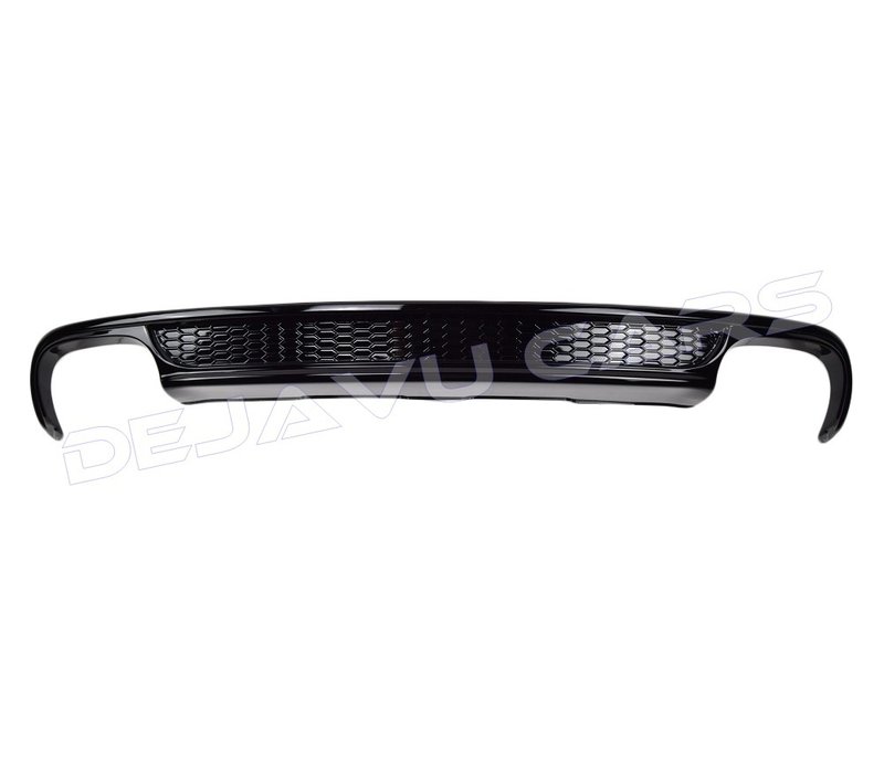 S line Look Diffusor Black Edition für Audi A6 C7 4G / S line / S6