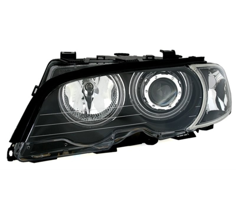 Xenon look Headlights with CCFL Angel Eyes for BMW 3 Series E46