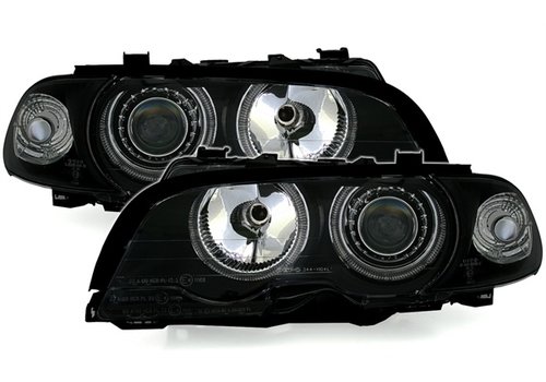 DEPO Xenon look Headlights with Angel Eyes for BMW 3 Series E46