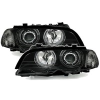 Xenon look Headlights with LED Angel Eyes for BMW 3 Series E46