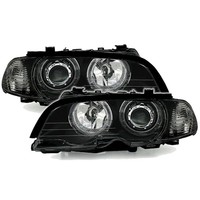 Xenon Look Koplampen met LED Angel Eyes voor BMW 3 Serie E46