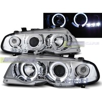 Xenon look Headlights with Angel Eyes for BMW 3 Series E46