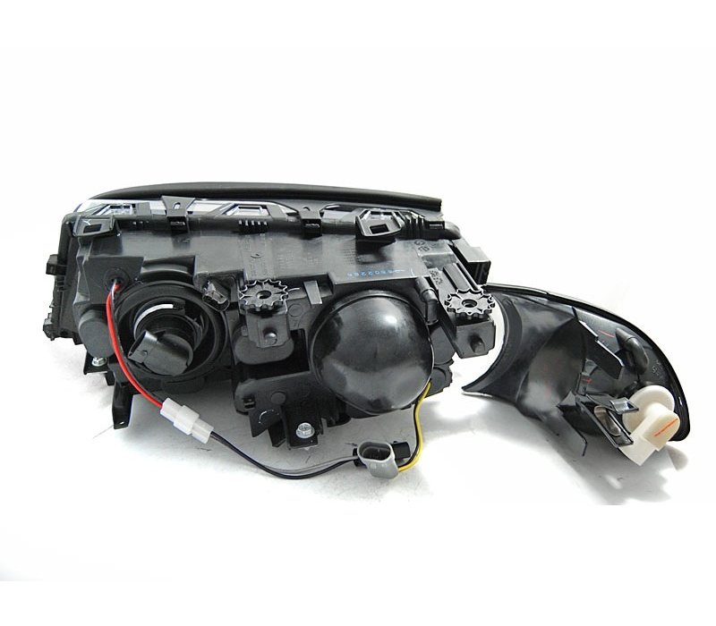 Xenon look Headlights with Angel Eyes for BMW 3 Series E46