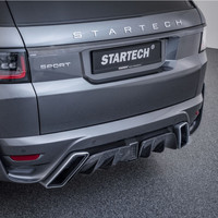 Hintere Stoßstange mit Carbon diffusor für Range Rover Sport 2018