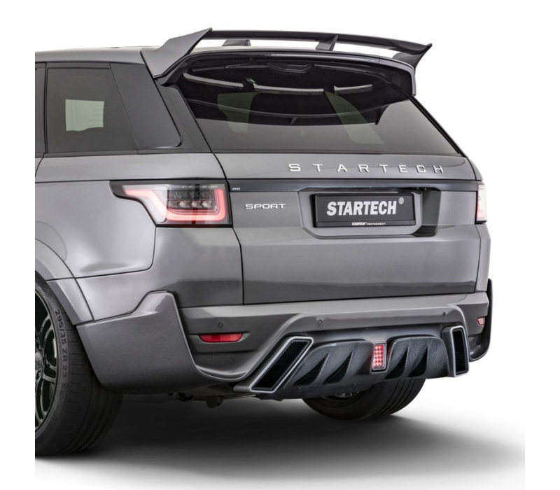 Rear Bumper with Carbon diffuser for Range Rover Sport 2018