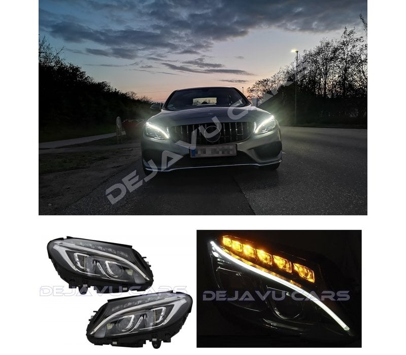 Voll LED Scheinwerfer für Mercedes Benz C-Klasse W205