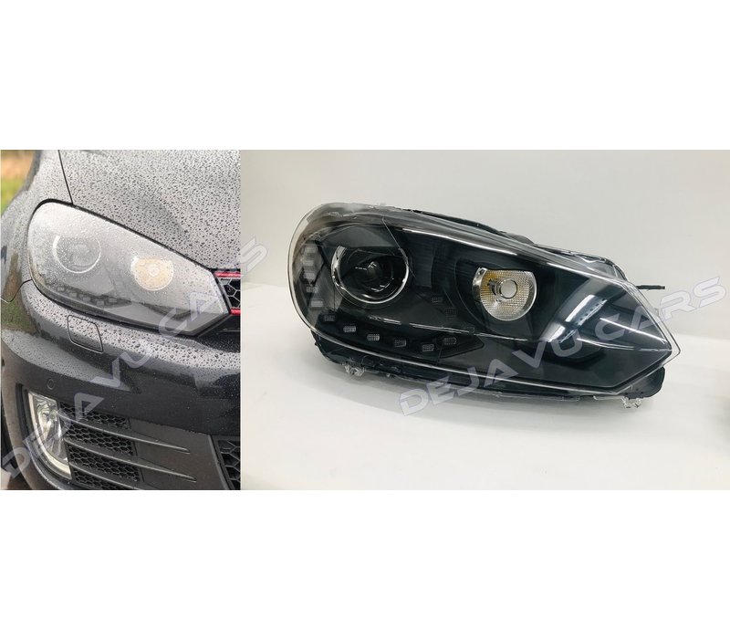 Xenon Look U-LED Scheinwerfer für Volkswagen Golf 6 