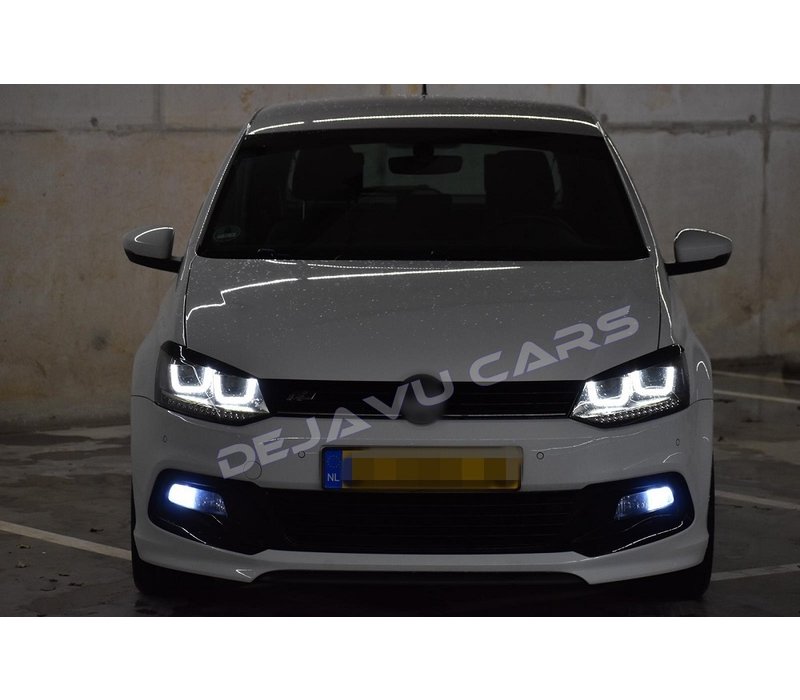 Xenon Look U LED Scheinwerfer für Volkswagen Polo 6R / 6C