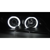 Xenon look Headlights with CCFL Angel Eyes for BMW 3 Series E46