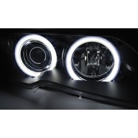 Xenon look Headlights with CCFL Angel Eyes for BMW 3 Series E46