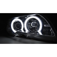 D2S Xenon Headlights with CCFL Angel Eyes for BMW 3 Series E46