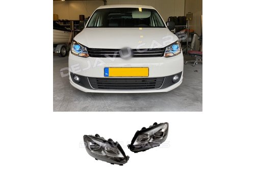 DEPO Bi Xenon Look LED Koplampen voor Volkswagen Caddy