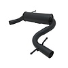 Novus Automotive Sport Exhaust Front Silencer for Volkswagen Golf 5 GTI & Golf 6 GTI