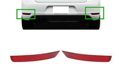 OEM Line ® Reflectors for Volkswagen Golf 6 GTI / GTD