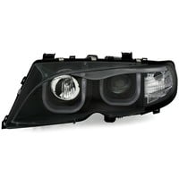 Xenon look Headlights with 3D LED Angel Eyes for BMW 3 Series E46