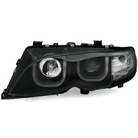Xenon Look Koplampen met 3D LED Angel Eyes voor BMW 3 Serie E46