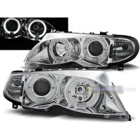 Xenon look Headlights with Angel Eyes for BMW 3 Series E46