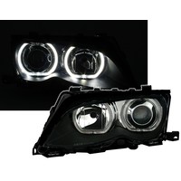 Xenon Look Koplampen met LED Angel Eyes voor BMW 3 Serie E46