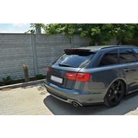 Rear splitter for Audi A6 C7 S line Avant