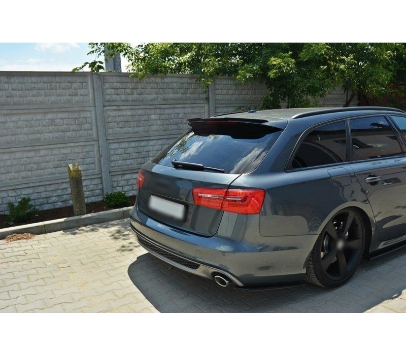 Rear splitter for Audi A6 C7 S line Avant