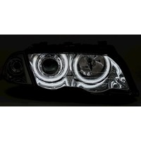 Xenon look Headlights with CCFL Angel Eyes for BMW 3 Series E46