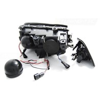 Xenon look Headlights with LED Angel Eyes for BMW 3 Series E46