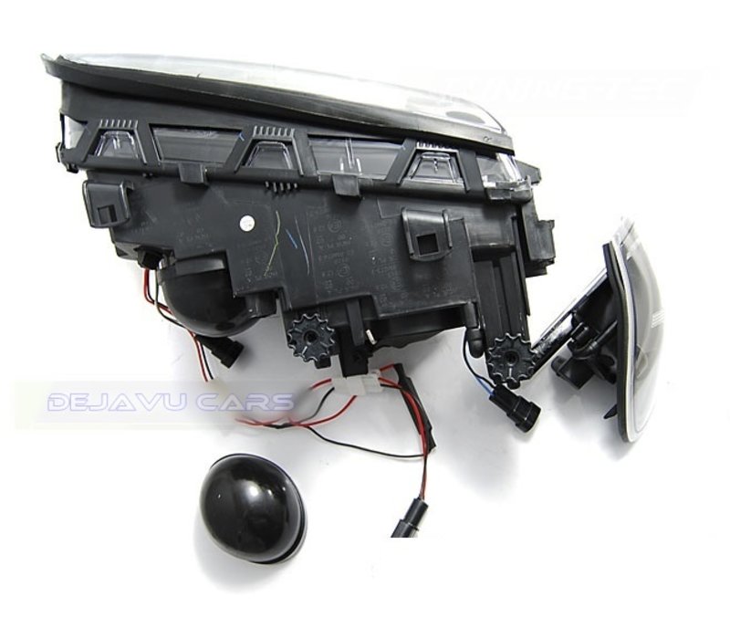 Xenon look Headlights with LED Angel Eyes for BMW 3 Series E46