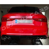 S3 Look Sport Exhaust system for Audi A3 8V Sedan