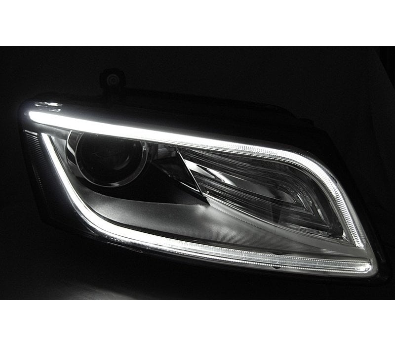 Bi Xenon Look LED Headlights for Audi Q5 8R Facelift