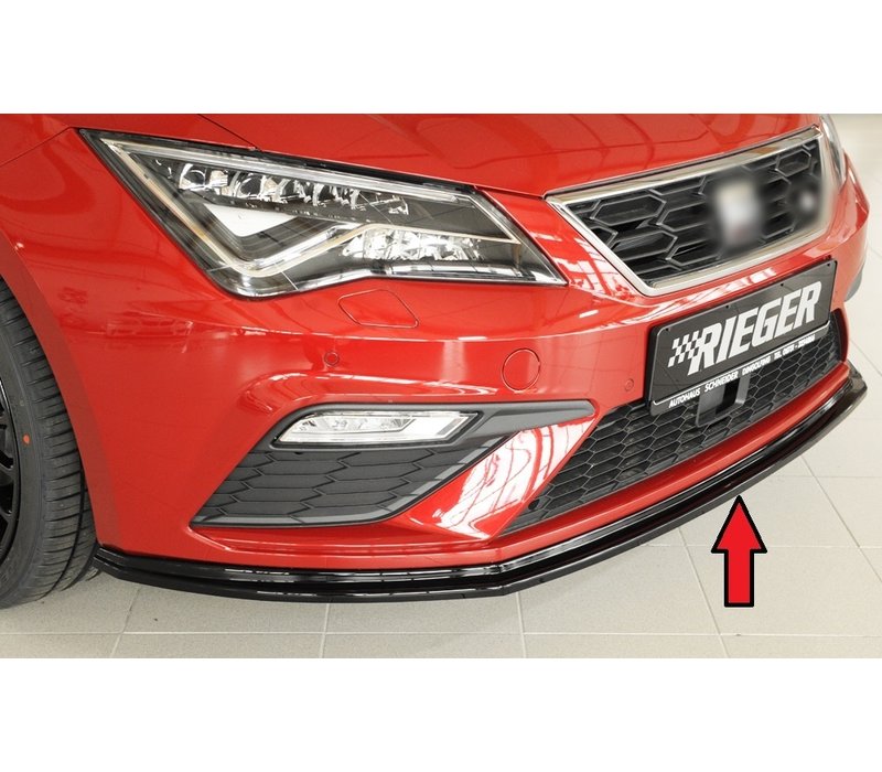 Front splitter voor Seat Leon FR (5F) / Leon Cupra (5F)