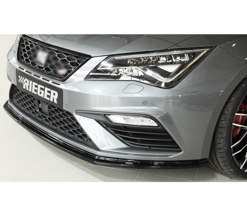 Front splitter voor Seat Leon FR (5F) / Leon Cupra (5F)