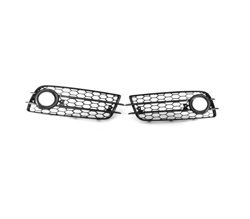 RS Look Fog Light Grilles for Audi A4 / S4 / S line
