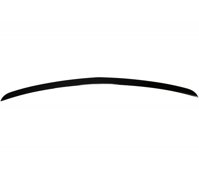 Glossy black E63 AMG Look Tailgate spoiler lip for Mercedes Benz E-Class W212