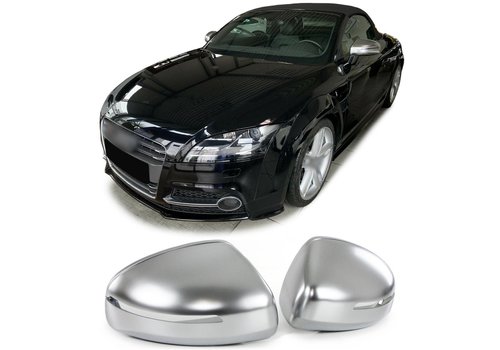 OEM Line ® Matt Chrome Mirror Caps for Audi TT 8J