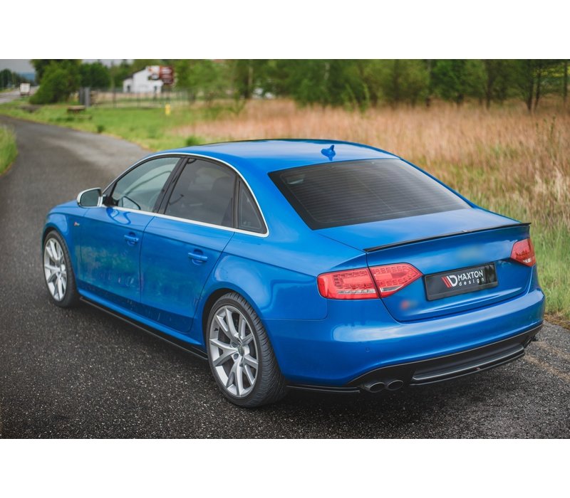 Tailgate spoiler lip for Audi A4 B8 / B8.5 / S line