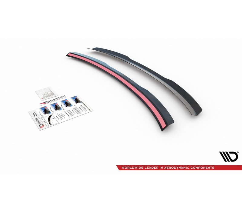 Tailgate spoiler lip for Audi A4 B8 / B8.5 / S line