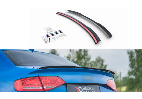Maxton Design Tailgate spoiler lip for Audi A4 B8 / B8.5 / S line