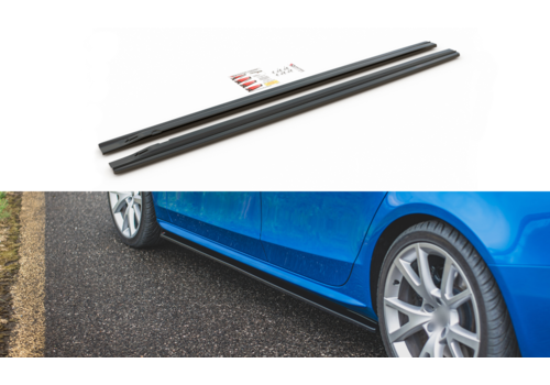 Maxton Design Side skirts Diffuser for Audi A4 / S4 / S line