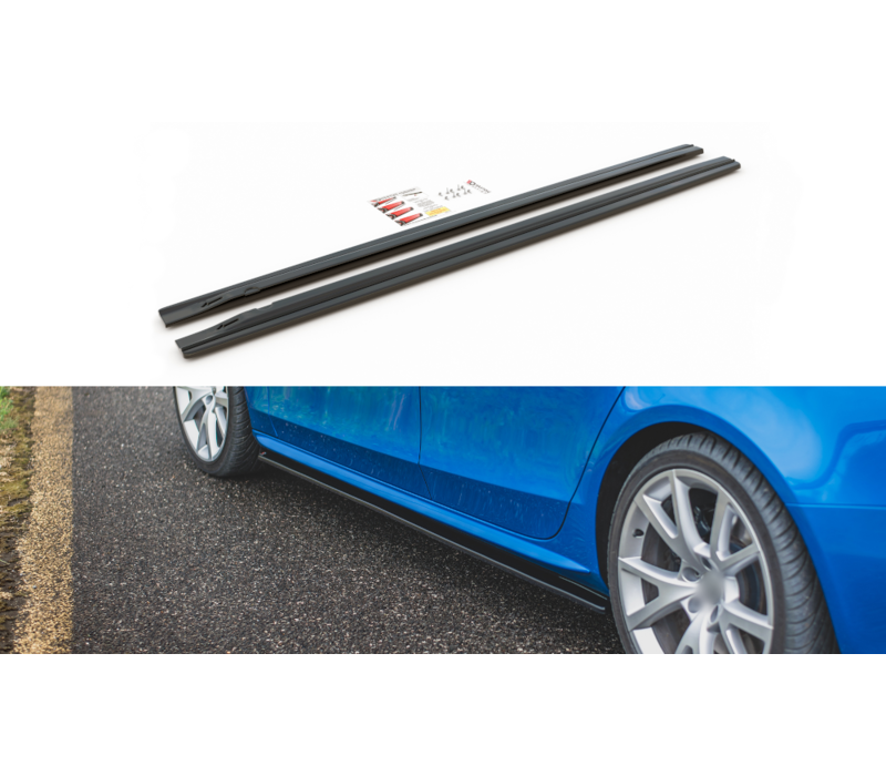 Side skirts Diffuser for Audi A4 / S4 / S line