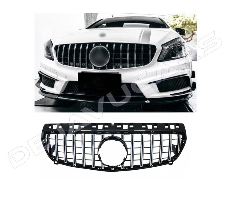 GT-R Panamericana Look Front Grill for Mercedes Benz A-Class W176