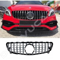 GT-R Panamericana Look Front Grill for Mercedes Benz A-Class W176 Facelift