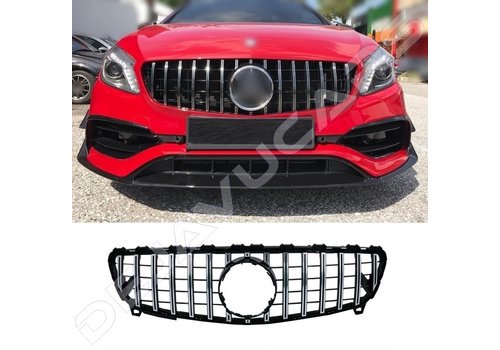 OEM Line ® GT-R Panamericana Look Front Grill for Mercedes Benz A-Class W176 Facelift
