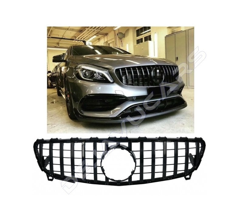 GT-R Panamericana Look Front Grill for Mercedes Benz A-Class W176 Facelift