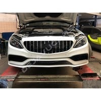 GT-R Panamericana AMG Look Front Grill for Mercedes Benz C-Class W205 S205 C205 A205