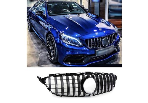 OEM Line ® GT-R Panamericana AMG Look Kühlergrill für Mercedes Benz C-Klasse W205 S205 C205 A205